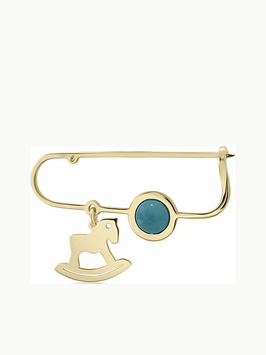 Ekan Παιδική Παραμάνα από Χρυσό 14K