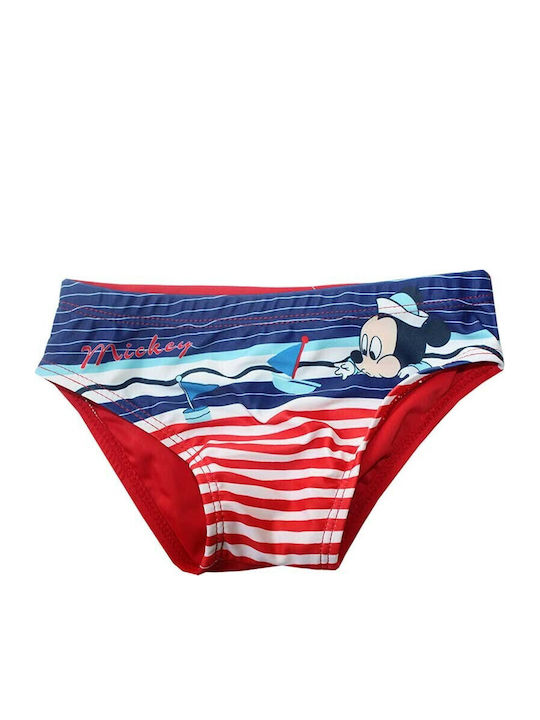 Disney Mickey Kinder Badeanzug Badeslips Red