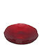 Espiel Moon Salatschüssel Glas Rot 43x43cm 1Stück