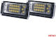 AMiO License Plate Lights Led for Mini Cooper