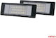 AMiO Светлини за регистрационната табела LED за BMW E87 / M6 Citroen DS Fiat Multipla / Marea Mini Коопер / Клубман / Сънародник / Пейсмън за lancia Гама 1бр