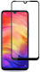 Gehärtetes Glas Schwarz (Redmi 7)
