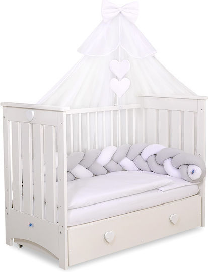 My Sweet Baby Baby Moskitonetz Für Kinderbett Weiß
