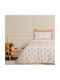 Das Home Sheet Set Single Cotton 4978 Beige, Teracotta 170x260cm 3pcs