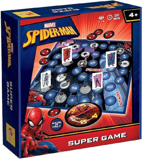Board Game Spider-Man for 2-4 Players 4+ Years Old Lisciani Giochi