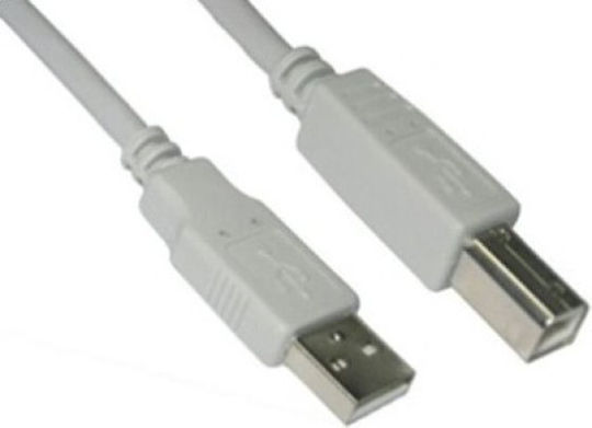 VCOM USB 2.0 Cable USB-A male - Γκρι 1.5m