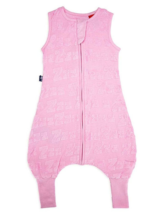 Baby Bliss Winter Schlafsack mit Füßen 2.5 Tog Dreamy Zzz Pink