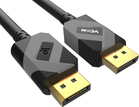 VCOM Cablu DisplayPort - DisplayPort 2m Negru