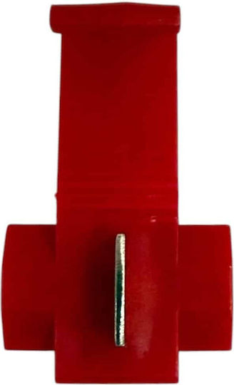 Крадец на Ток за Кабел Червен 0,5–1,0mm² 10A 20–18 AWG Бърза Връзка