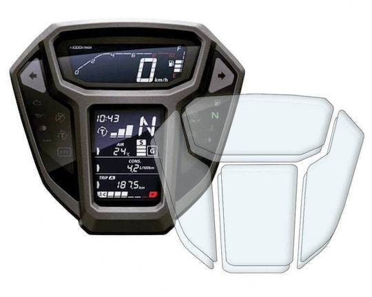 Speedo Angels Motorcycle Instrument Protector Transparent