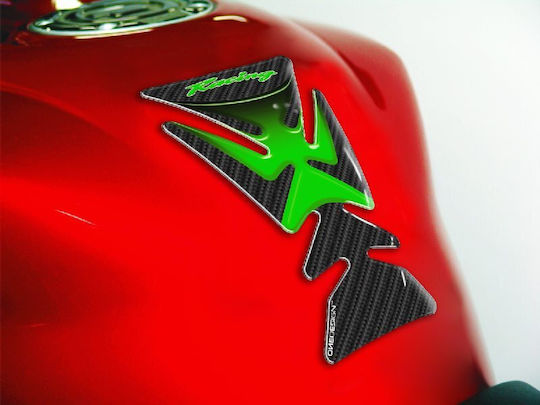 Tankpad One Design Racing Carbon Look Πράσινο