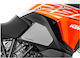 Side Tank Grip Protectors One Design HDR KTM 1050-1090 Adventure R Transparent