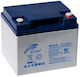 Ritar Power Ev12-45 Акумулаторна Батерия 12v 45ah Agm F4 M6 F11 M6 Конектори