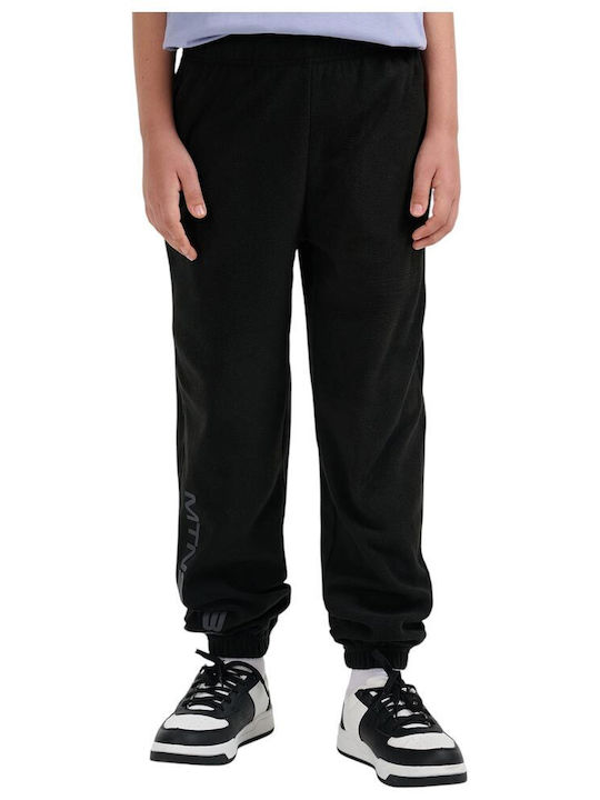 4F Pantaloni de Trening pentru Copii Negru