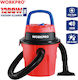 WorkPro Σκούπα Υγρών / Στερεών 1200W με Πλαστικό Κάδο 10lt