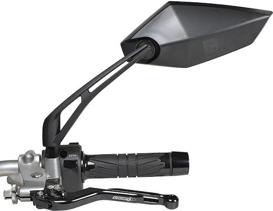 Chaft Motorcycle Mirrors 2pcs Black