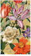 Guest Dutch Floral Gold Napkins 10.8x19.8cm Caspari 15 Pieces