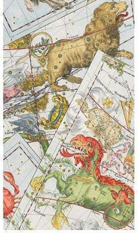 Χαρτοπετσέτες Guest Zodiac Guest Towels 10.8x19.8cm Caspari 15 Tεμάχια