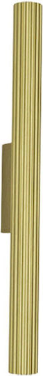 Zambelis Lights Φωτιστικό Τοίχου Χρυσό 3.2x40εκ.