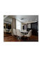 Enora Adjustable Pendant Light Black 120x10x41cm