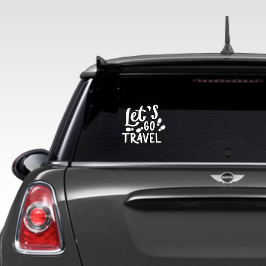 Caravelshop Знак Baby on Board Let's Go