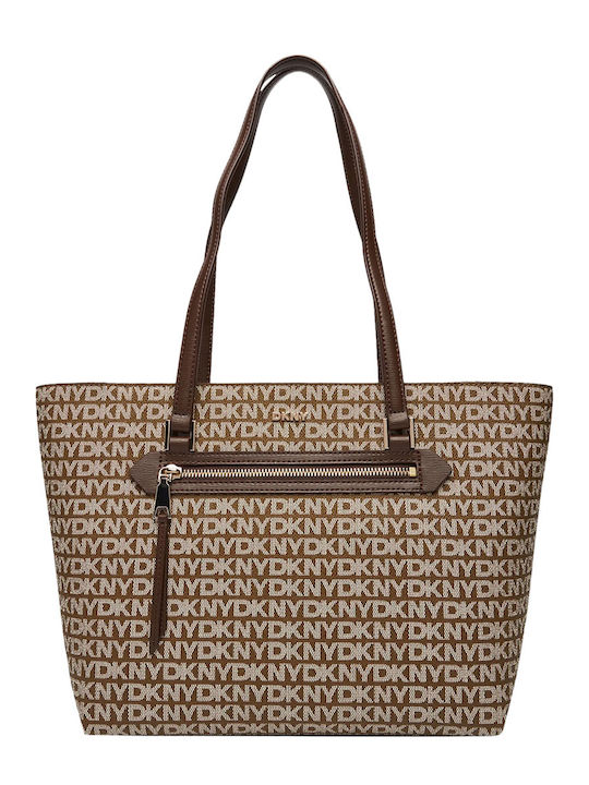 DKNY Bryant Women's Tote Bag Chino / Chocolate