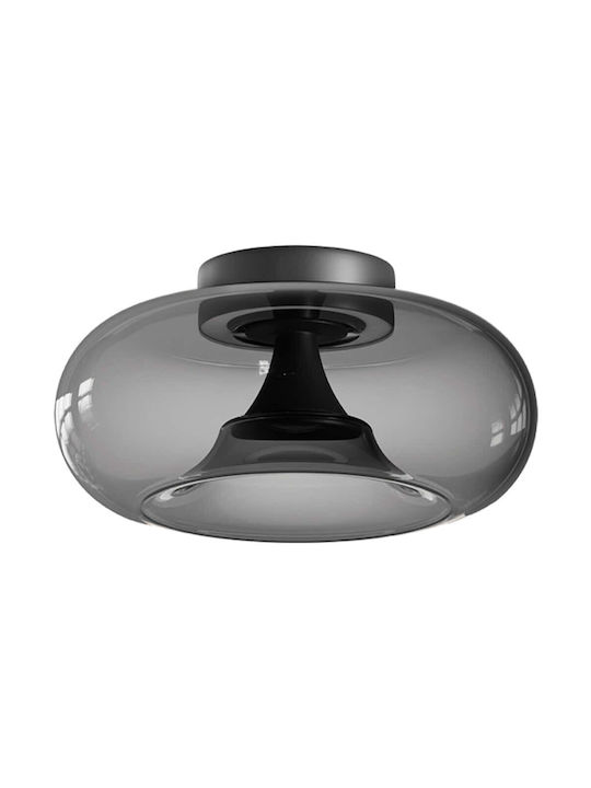 Zambelis Lights Deckenleuchte 35cm Schwarz mit Integrierter LED
