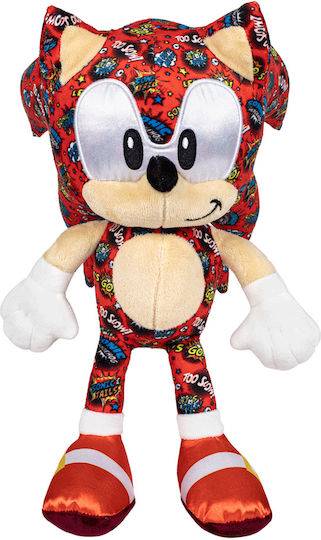 Play By Play Jucărie De Plus Sonic Ariciul Pentru Nou-Născuți 30 Cm