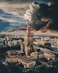 Brushme Paint By Numbers 40x50 Cm Warsaw City Center