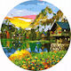 Paint By Numbers 40x40 On A Round Frame Twoje Hobby