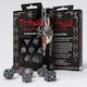 Tribal Dice Set Blue-green & Beige