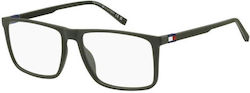 Tommy Hilfiger Bărbați Plastic Rame Ochelari Verde TH2279 1ED