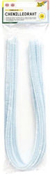 Σύρμα Πίπας Folia Sky Blue Ø 8,0mm 50cm Σετ 10τεμ