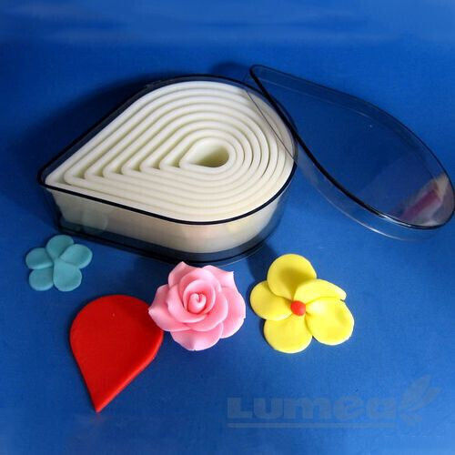 Drop-shaped Cutter Set 8 Pieces Lumea