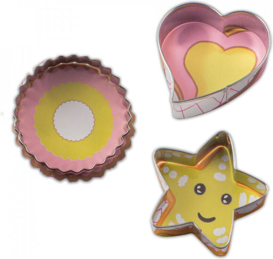 Herz Stern Kreis Ausstecher Set 3 Stück Lumea