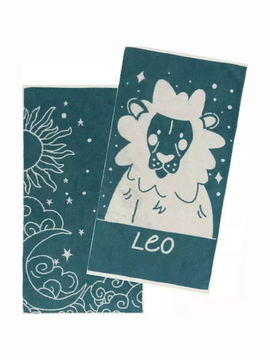 Kentia Πετσέτα Προσώπου Zodiac 50x90εκ. Leo 2τμ...