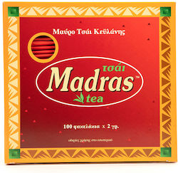 Madras Μαύρο Τσάι Κεϋλάνης 100 Φακελάκια
