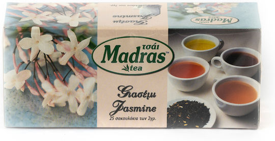 Madras Γιασεμί Μαύρο Τσάι Κεϋλάνης 25 Σακουλάκια