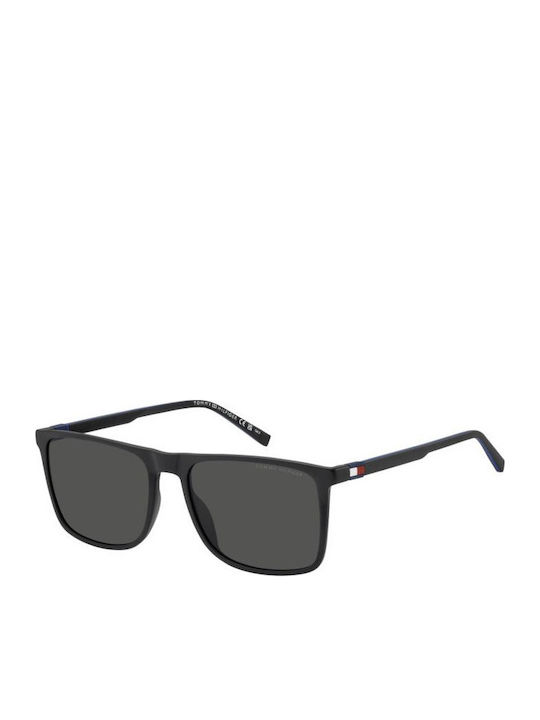 Tommy Hilfiger Men's Sunglasses with Black Horn...
