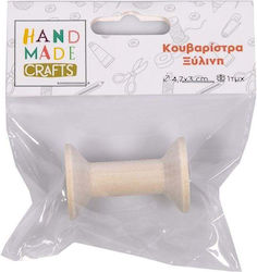 Hand Made Crafts Wooden Yarn Holder H4.7cm D3cm