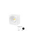 Power Led Outdoor Ceiling Spot with Integrated LED in Black Color 37366