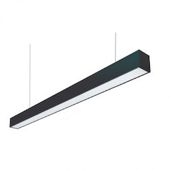 Power Led Commercial Linear LED Ceiling Light 40W Warm White 121.7cm
