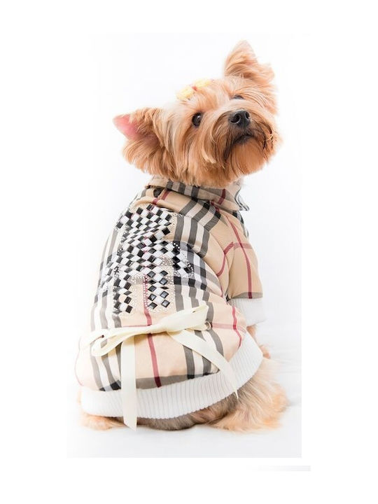 Pet Camelot Dog Coat Large Checkered