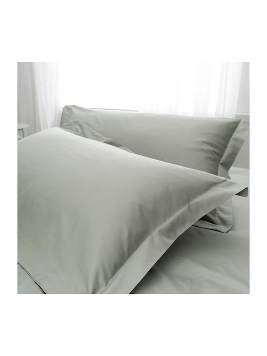 Vesta Home Sheet Super-Double 240x270cm. Elegant Olive