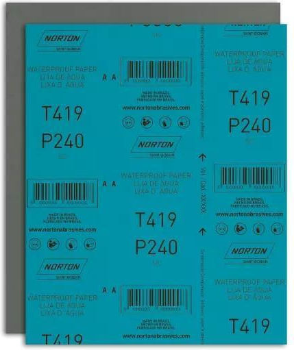 Norton Sandpaper 230x280mm Set 50pcs