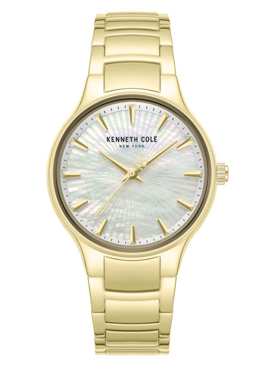 Kenneth Cole Women's Watch with Gold Metal Bracelet