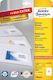 Avery Small Adhesive Labels in White Color 210x148mm