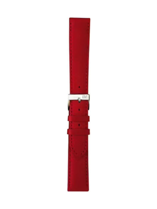 Morellato Grafic Δερμάτινο Λουράκι Κόκκινο 18mm
