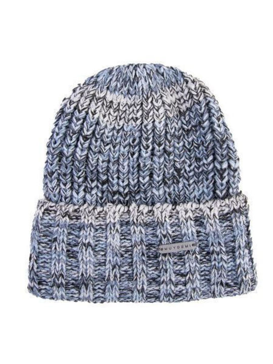 Beanie Männer Beanie Gestrickt in Blau Farbe