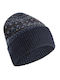 Beanie Beanie Knitted in Navy Blue color